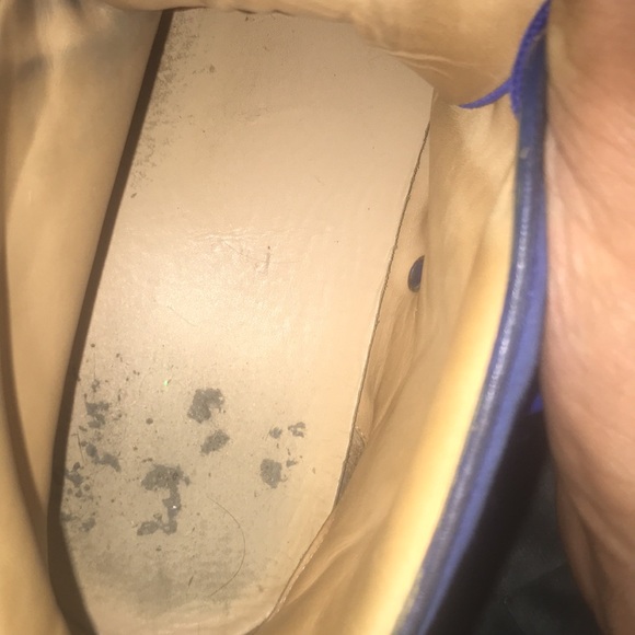 Stained Blue Christian Loubitons - Picture 4 of 6